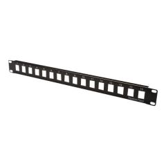 DIGITUS Professional DN-91400 Patch panel black, DN-91400