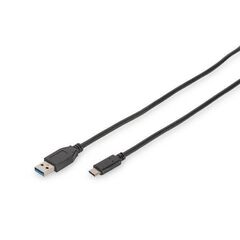 DIGITUS USB cable USB Type A (M) to USB-C 1m DB-300136-010-S