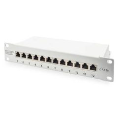 DIGITUS  Patch panel rack RJ-45 X 12  DN-91612S-EA-G