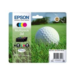 Epson 34 4-pack black, yellow, cyan, magenta C13T34664010