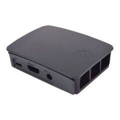 Raspberry Pi Case ABS plastic grey, RPI3-CASE-BLK-GRY