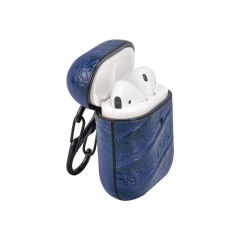 TERRATEC Air Box Case for earphones croco blue 306841