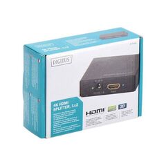 DIGITUS DS-46304 Videoaudio splitter 2 x HDMI DS-46304