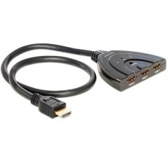 DeLock HDMI 3 1 Switch bidirectional Video audio 87619