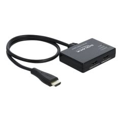 DeLock Videoaudio splitter 2 x HDMI desktop 87747