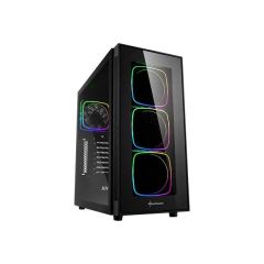 Sharkoon TG6 RGB Tower ATX no power supply 4044951028221