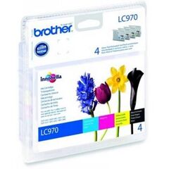 Brother LC-970 Value Pack 4-pack black, LC970VALBPDR