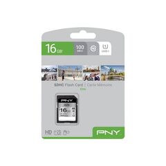 PNY Elite Flash memory card 16 GB UHS-I P-SD16GU1100EL-GE