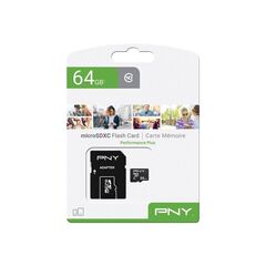 PNY Performance Plus Flash memory card P-SDU64G10PPL-GE
