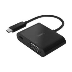 Belkin USB-C to VGA + Charge Adapter Video AVC001BTBK