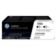 HP 410X 2-pack High Yield black original LaserJet CF410XD