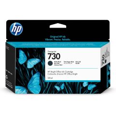 HP 730 130 ml matte black original DesignJet ink P2V65A