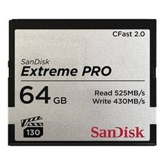 SanDisk Extreme Pro Flash memory card 64GB SDCFSP-064G-G46D