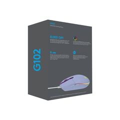 Logitech Gaming Mouse G102 LIGHTSYNC Mouse 910-005854