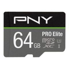 PNY PRO Elite Flash memory card 64GB P-SDU64GV31100PRO-GE