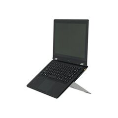 R-Go Riser attachable Notebook stand silver RGORIATSI
