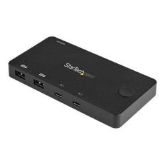 StarTech.com 2 Port USB C KVM Switch 4K 60Hz SV211HDUC