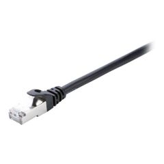 V7 Network cable RJ-45 (M) 1m STP CAT6 Black V7CAT6STP-01M-BLK-1E