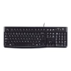 Logitech K120 Keyboard USB Italian black OEM 920-002517