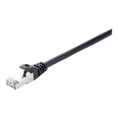 V7 Patch cable RJ-45 5m STP CAT6 Black