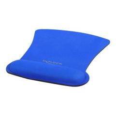 DeLOCK Ergonomic Mouse pad with wrist pillow blue 12699