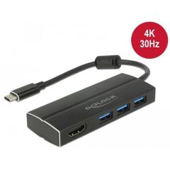 DeLOCK Retail Pack docking station USB-C 3.1 63931