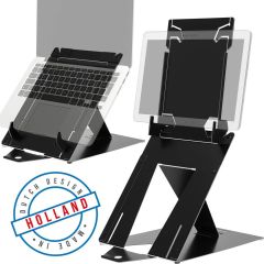 R-Go Riser DUO Notebook stand 22 black RGORIDUOBL