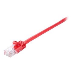 V7 Patch cable CAT6 3m Red   V7CAT6UTP-03M-RED-1E