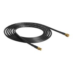 DeLOCK CFD200 Antenna extension cable SMA 2m black 88443