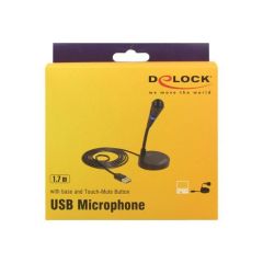 DeLOCK Microphone USB black 65939