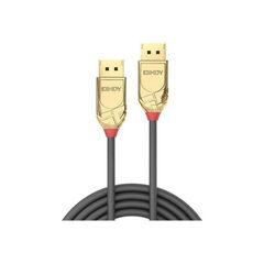Lindy Gold DP cable 1.2 4K 10m grey 36296