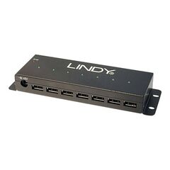 Lindy Industrial 7 x USB 2.0 hub  42794