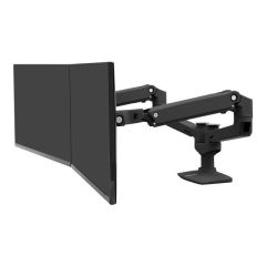 Ergotron LX Dual Side-by-Side Arm 27" matte black  45-245-224