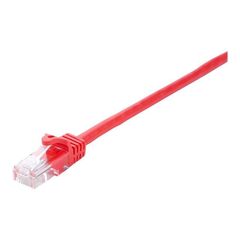 V7 Patch cable RJ-45 (M) 5m UTP CAT6 Red