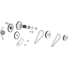 Zebra Drive gear kit for ZT400 Series ZT410, P1058930-039