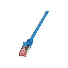 LogiLink PrimeLine Patch cable RJ-45 (M)  CAT6 2m blue CQ2056S