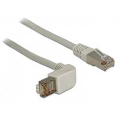 DeLOCK CAT6a  Patch cable RJ-45 (M) 1m SFTP grey  83645