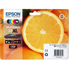 Epson 33XL Multipack 5-pack 47 ml XL black, C13T33574011