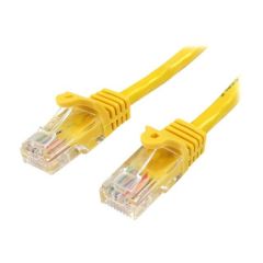 StarTech.com 5m Yellow Cat5e Cat 5 Snagless 45PAT5MYL