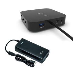 i-Tec USB-C Dual Display Docking Station with Power Delivery