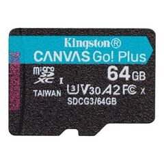 Kingston Canvas Go! Plus Flash memory card 64 SDCG364GBSP