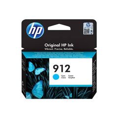 HP 912 2.93 ml cyan original ink cartridge for 3YL77AE