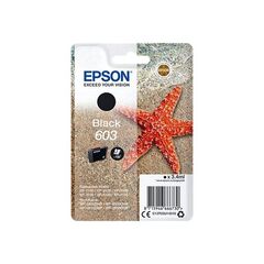 Epson 603 3.4 ml black original blister ink C13T03U14010