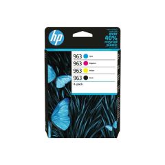 HP 963 4-pack black, yellow, cyan, magenta 6ZC70AE