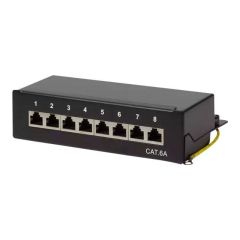 LogiLink Patch panel wall mountable RJ-45 X 8 NP0018B