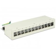 DeLOCK Keystone Desktop Patch Panel Patch panel 43335