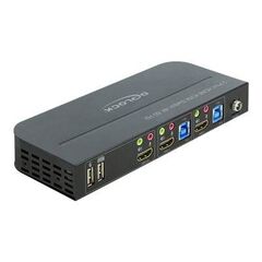 DeLock HDMI KVM Switch 4K 60 Hz with USB 3.0 and 11481