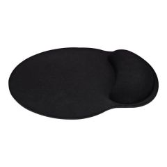 V7 Mouse pad with wrist pillow black MP03BLK