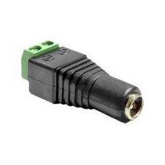DeLOCK Adapter DC 2.1 x 5.5 mm female > Terminal Block 65421