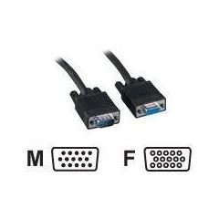 equip 3+4 VGA extension cable HD15 (VGA) (M) to HD-15 118800